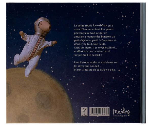 Livre - LouiMax rêve d'être un adulte - Maileg