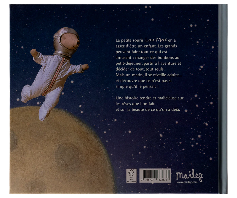 Livre - LouiMax rêve d'être un adulte - Maileg