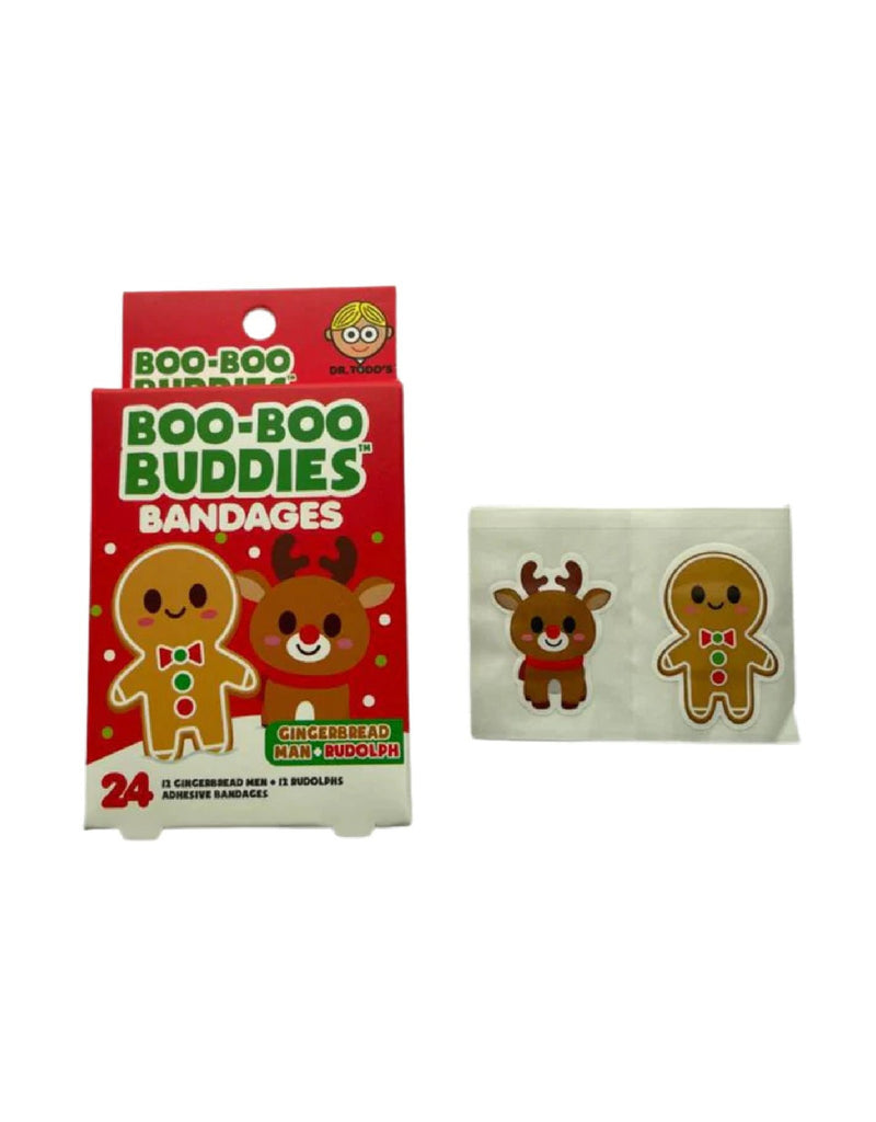 Pansement pour enfant - Bonhomme de pain d'épice et Rudolph - Boo-Boo Buddies