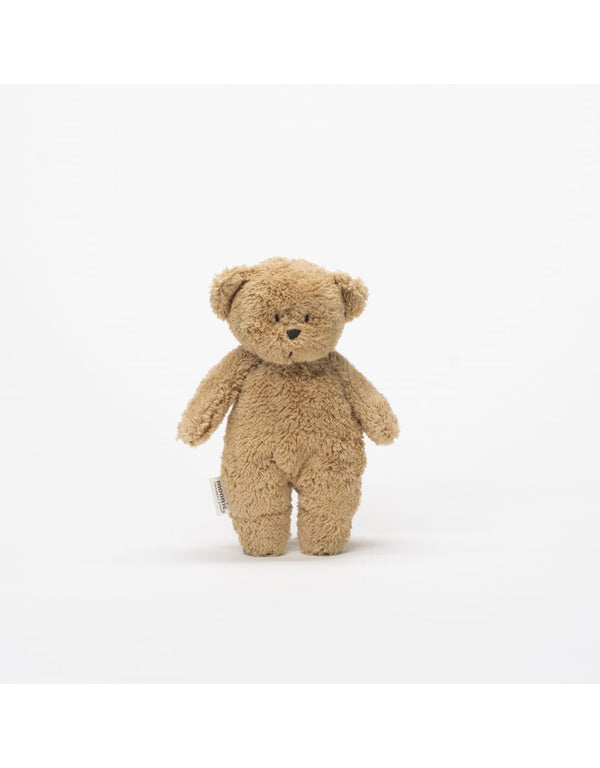 Petite peluche sensorielle - Ourson cappuccino - Moonie