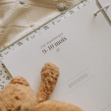 Livre de bébé - Sauge et or - Le petit tableau noir