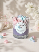 Dessert Candle - Cotton Candy - Gorgeous Wreck Design