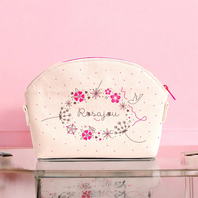 Trousse de maquillage - Glitter - Rosajou