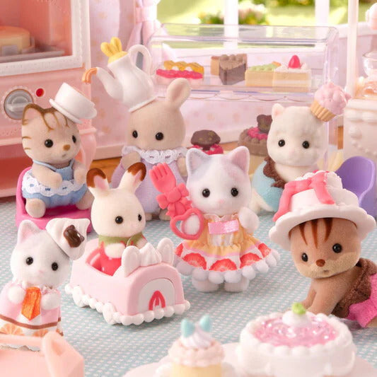 Figurine mystère - Série bébés cuisine - La fête - Calico Critters