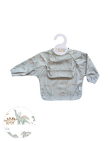 Long-sleeved bib - Jurassic - Menoum Menoum
