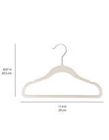 3 Sprouts 15 cintres antidérapants en velours - 3 Sprouts vendu par Veille sur toi