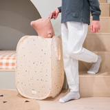 3 Sprouts CPHTAL Panier à linge pliable en tissu recyclé - Terrazzo beige - 3 Sprouts vendu par Veille sur toi