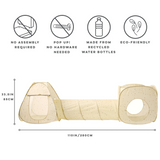 3 Sprouts CPPTAL Ensemble de jeu tente et tunnel 3-en-1 - Terrazzo beige - 3 Sprouts vendu par Veille sur toi