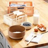 3 Sprouts Panier de rangement pliable - Crème - 3 Sprouts vendu par Veille sur toi