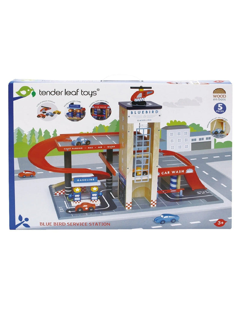 Station-service Blue Bird - Tender Leaf Toys