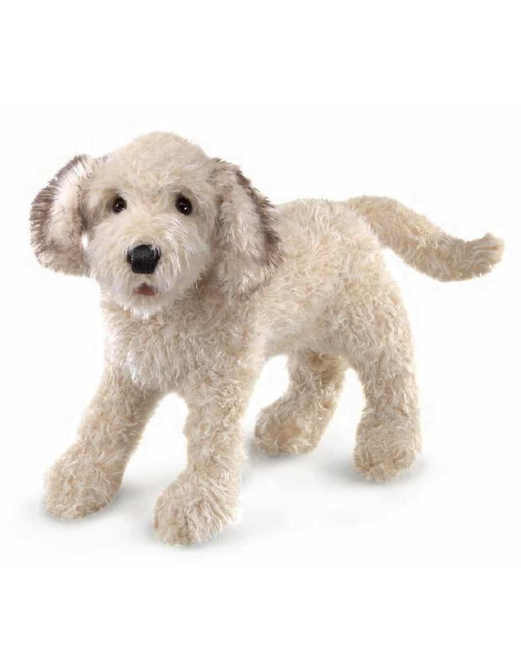 Cadeau pour enfants Jouet en peluche réaliste Chien Labradoodle Chien Peluche  Animal pour enfants