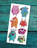 Tatouage - Les monstrueuses créatures - Pico