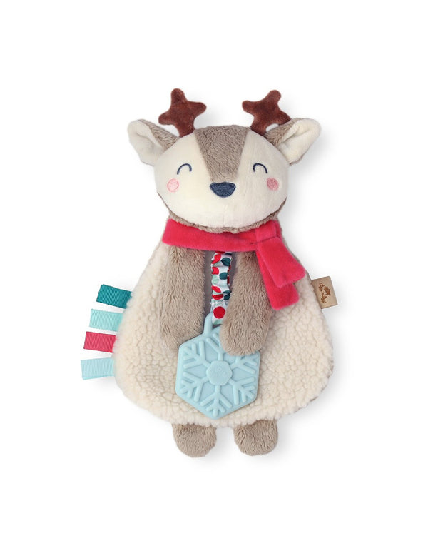 Jouet en peluche et anneau de dentition - Itzy Lovey - Édition des fêtes - Itzy Ritzy