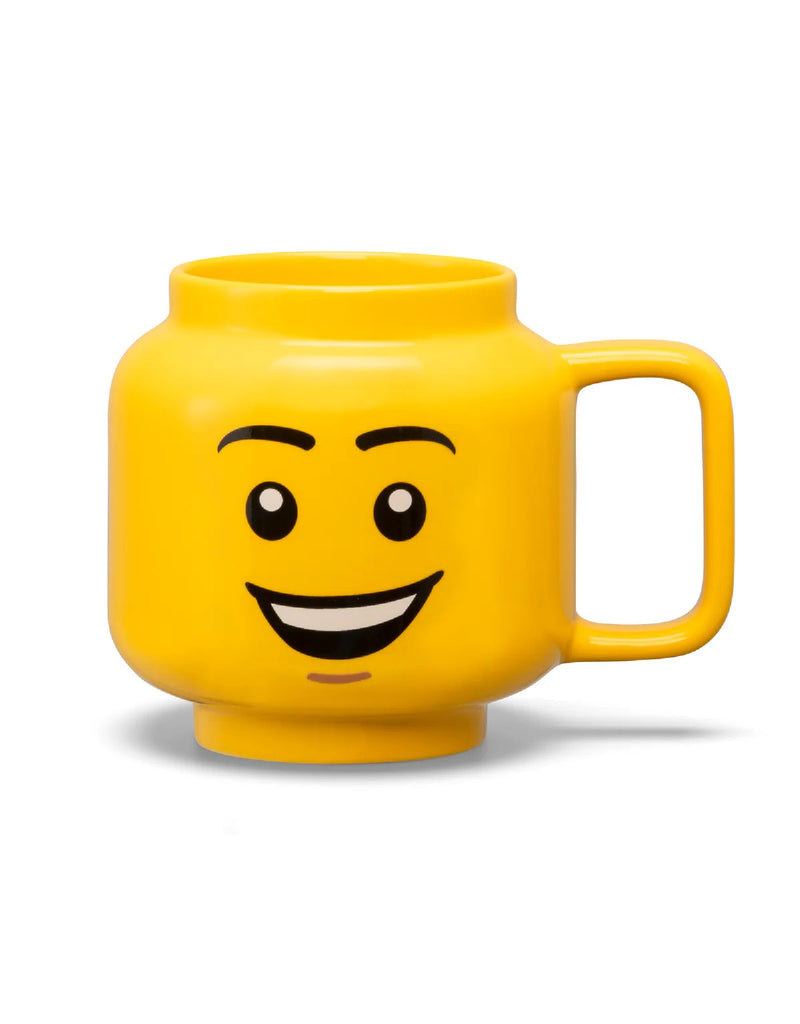 Grande tasse en céramique - Tête de Lego sourire - LEGO