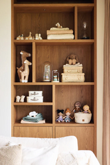 Changing Table Basket - Check Knit - Jollein