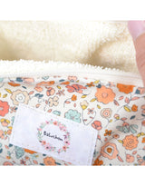 Trousse de toilette  - Format petit - Les petites fleurs roses - Baluchon