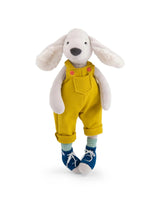 Peluche douce de Pilou le chien - Moulin Roty | Veille sur toi