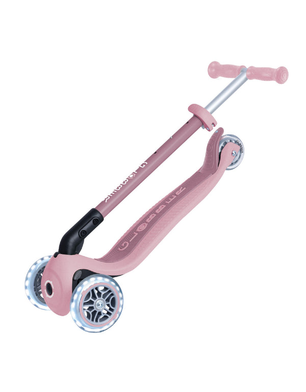 Trottinette pliable à 3 roues lumineuses - Primo 3 à 7 ans - Berry - Globber