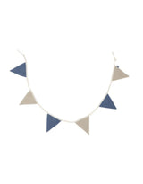 Guirlande décorative en tissu avec drapeaux et fanions - Jollein