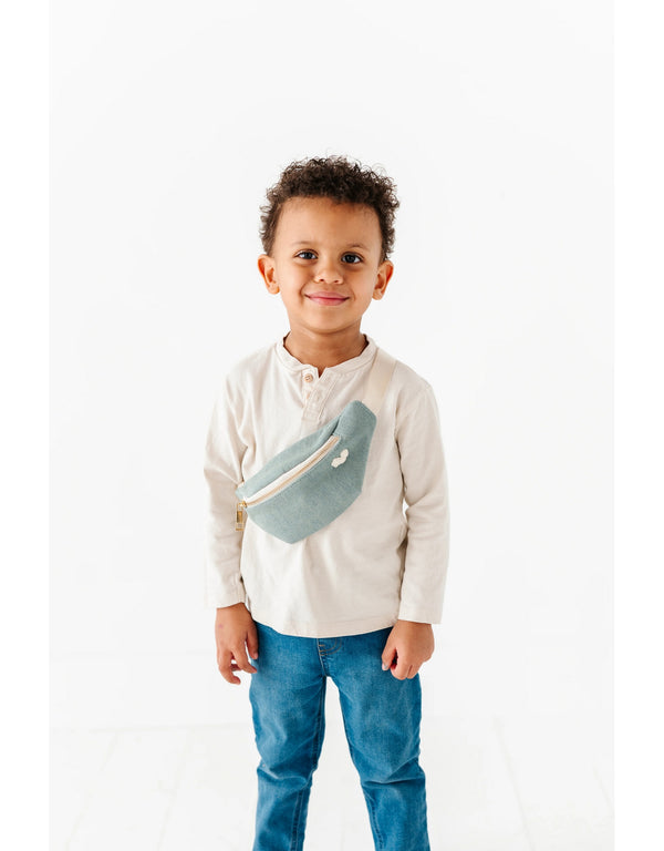 Sac banane pour enfant - Denim - Big Little Wish