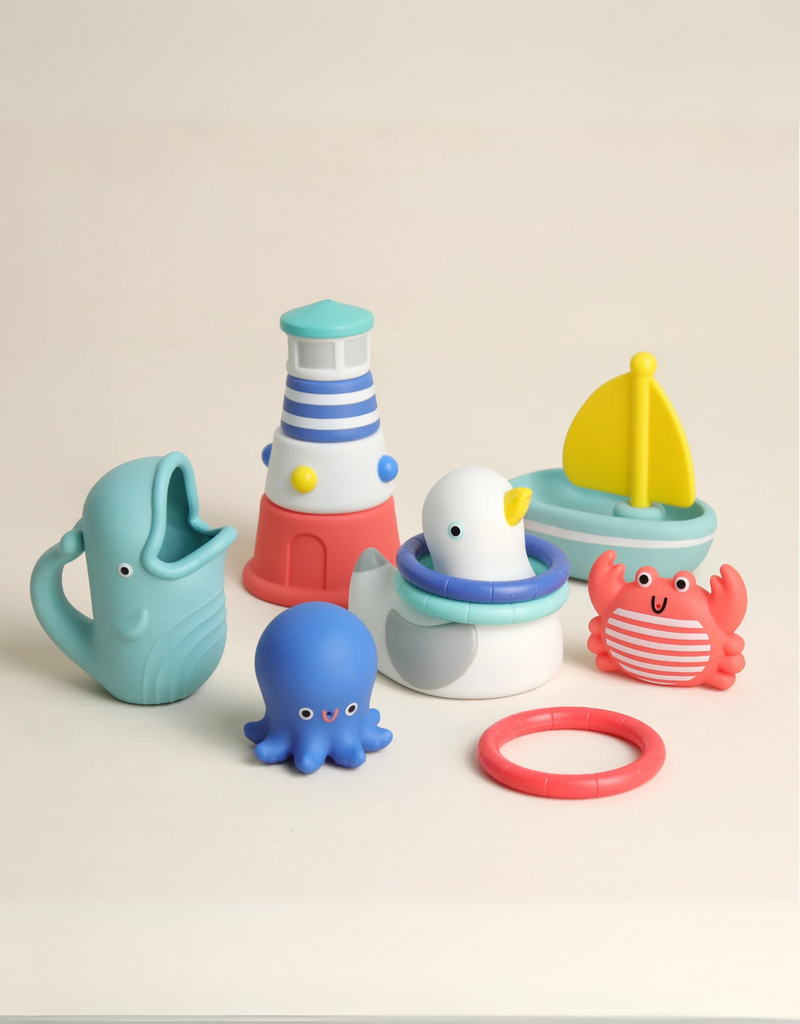 Ensemble de 12 jouets de bain Splash - Itzy Ritzy | Veille sur toi