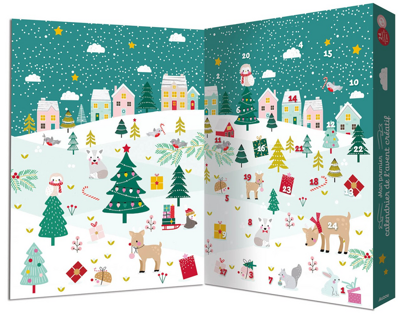 My first creative Advent calendar - Auzou