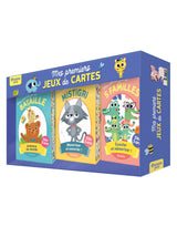 Coffret de 3 jeux de cartes pour enfant de 3 ans et plus - Auzou | Veille sur toi