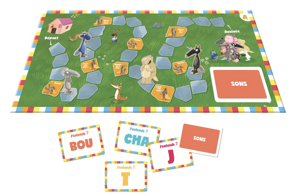 Jeu Le petit bac de Loup - Auzou