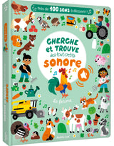 Livre cherche et trouve des tout-petits sonore - La ferme - Auzou