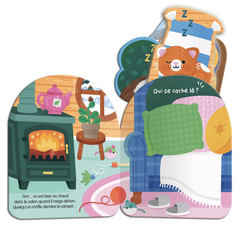 Livre Sonore - Qui fait dodo ici? - Auzou