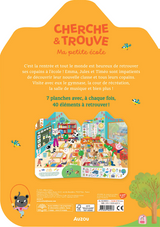 Livre Cherche et Trouve - Ma petite école - Auzou