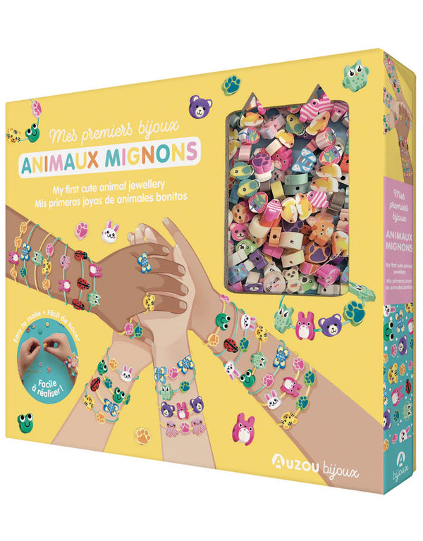 Coffret mes premiers bijoux animaux mignons - Auzou | Veille sur toi