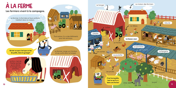 Coffret aimanté - À la découverte de la ferme - Auzou