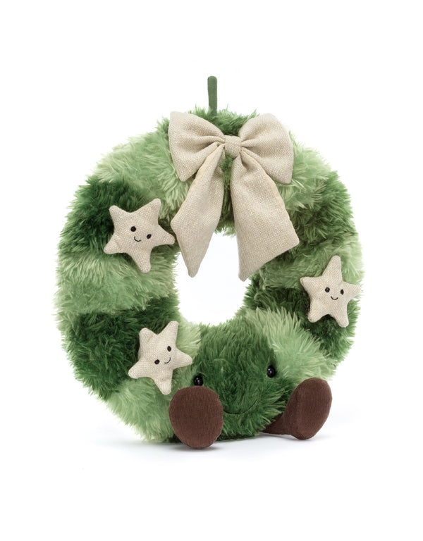 Peluche - Couronne de sapin épicéa nordique - Amuseables Nordic Spruce Wreath -Jellycat