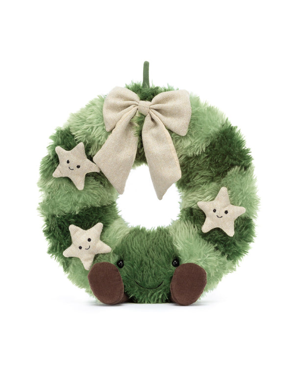 Peluche - Couronne de sapin épicéa nordique - Amuseables Nordic Spruce Wreath -Jellycat