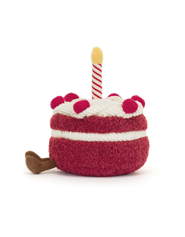 Peluche - Gâteau d'anniversaire cheri - Petit - Amuseables Cheri Cake - Jellycat