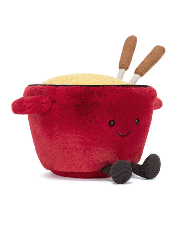 Peluche ultra douce de fondue au fromage - Jellycat | Veille sur toi