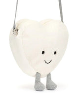 Sac à main peluche - Coeur crème - Amuseable Cream Heart Bag - Jellycat