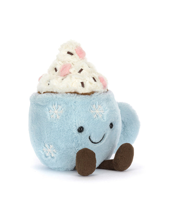 Peluche ultra douce de chocolat chaud avec guimauves amuseables - Jellycat | Veille sur toi