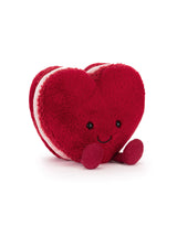 Peluche ultra-douce de Arlette le macaron en forme de coeur - Jellycat | Veille sur toi