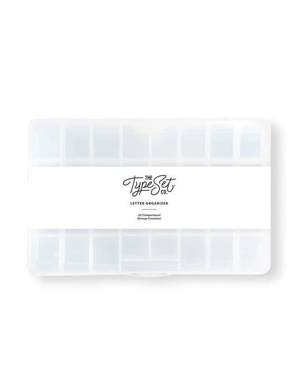 Organisateur de lettres et de chiffres magnétique - The Type Set co. | Veille sur toi