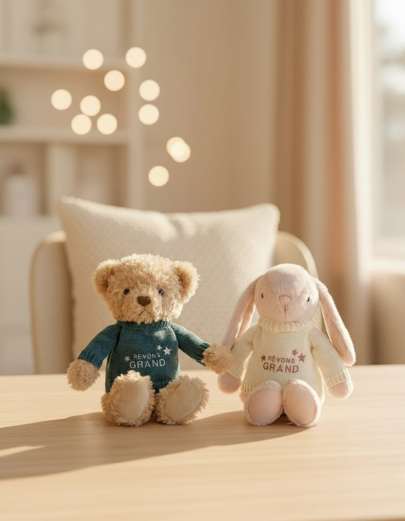 Arthur plush in collaboration with the Les Zépanouis Foundation & Dream Big