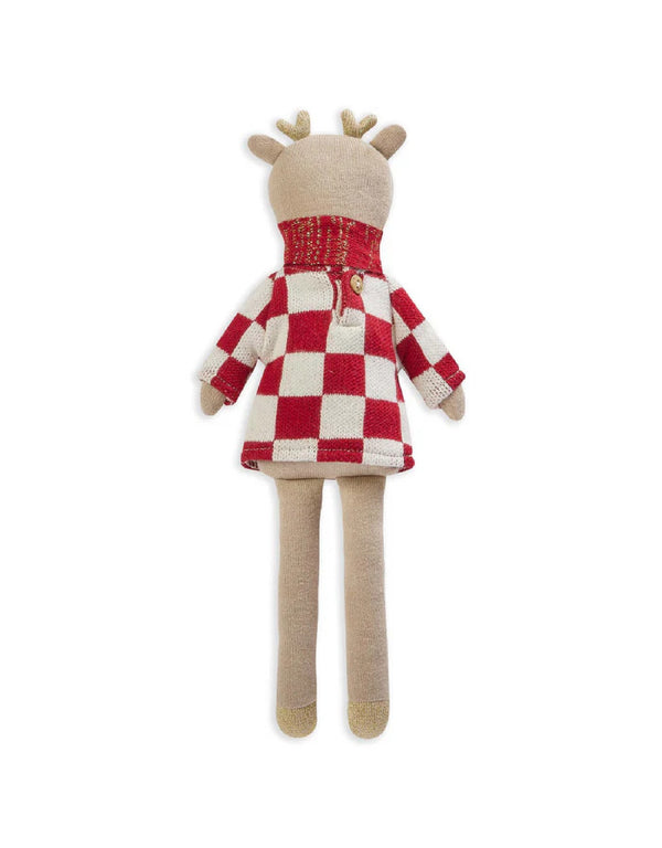 Peluche tricoté pour les tout-petits - Renne- Avery Row