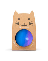 Ballon chat 15 cm - Bubble gum bleu & violet - Ratatam!