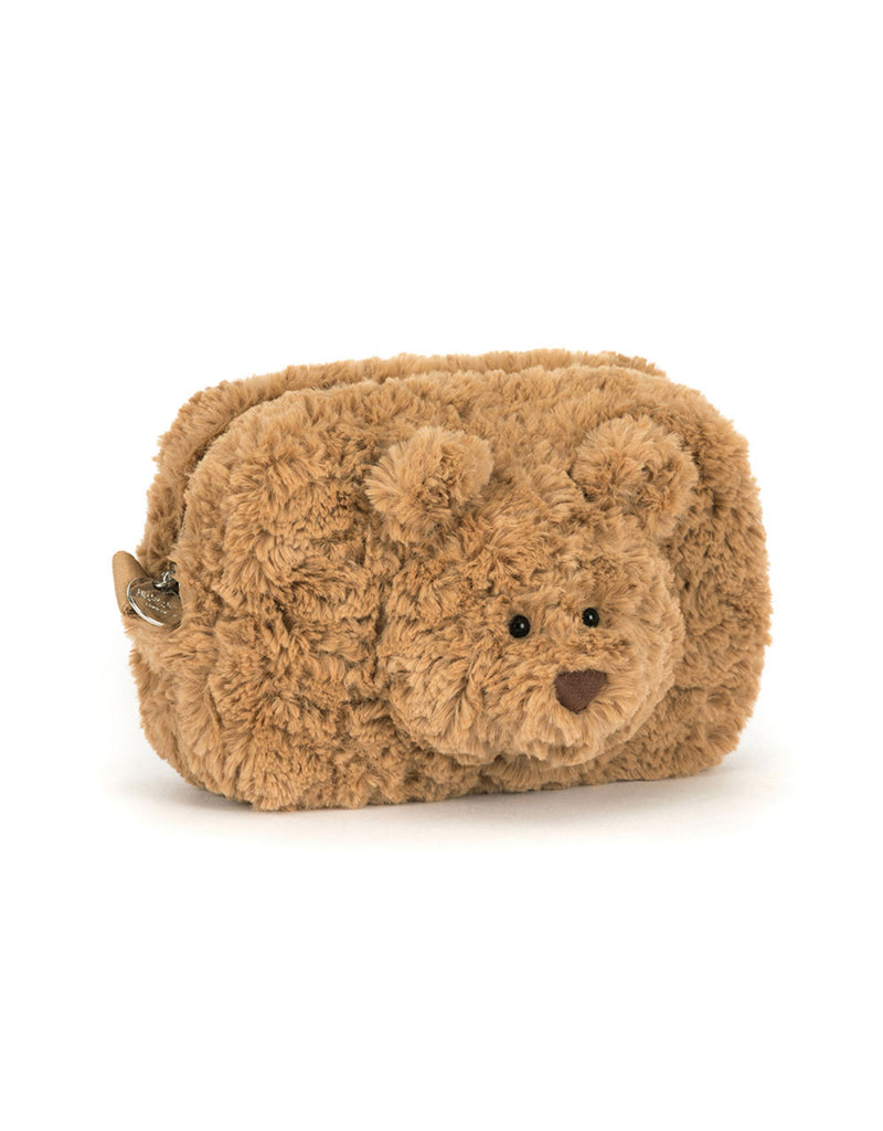 Pochette en peluche avec ours Bartholomew - Jellycat