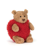 Peluche - Ours Bartholomew coup de coeur - Bartholomew Bear 'Heartthrob' - Jellycat