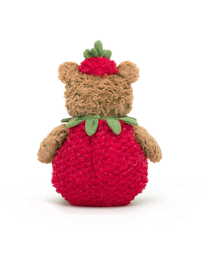 Peluche - Ours Bartholomew en fraise - Bartholomew Bear Strawberry - Jellycat