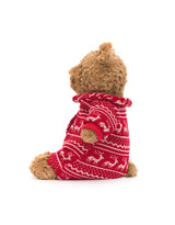 Peluche - Ours Bartholomew en pyjama d'hiver - Bartholomew Bear Winter Pyjamas - Jellycat