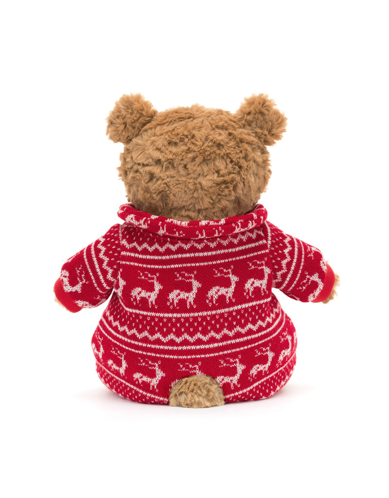 Peluche - Ours Bartholomew en pyjama d'hiver - Bartholomew Bear Winter Pyjamas - Jellycat