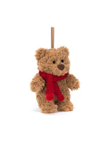 Peluche - Ornement ours Bartholomew - Bartholomew Bear Decoration - Jellycat